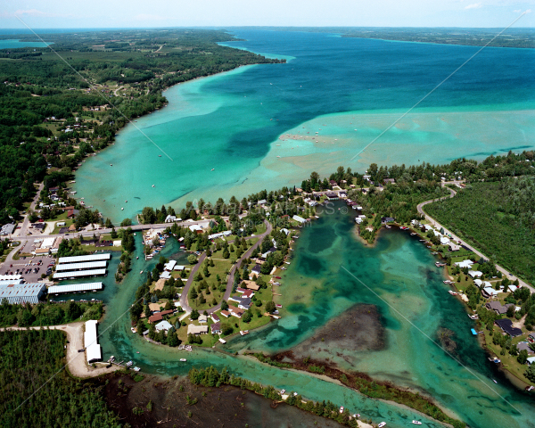 Torch Lake (South End) in Antrim County, Michigan